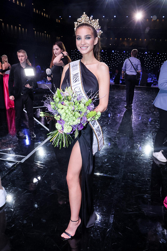 Šťastná Anna na finále Miss Czech Republic