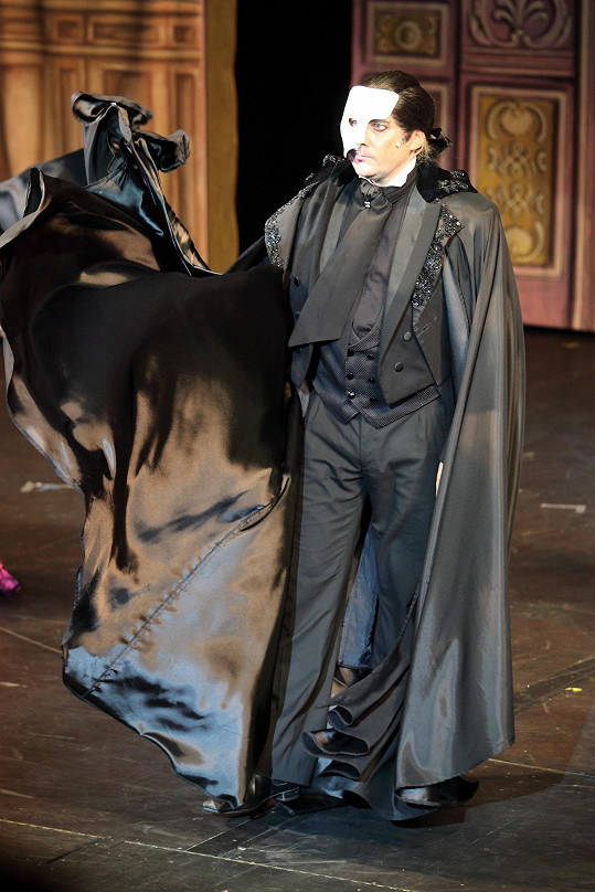 Marián hraje Fantoma opery v Čechách, šanci měl i v New Yorku.
