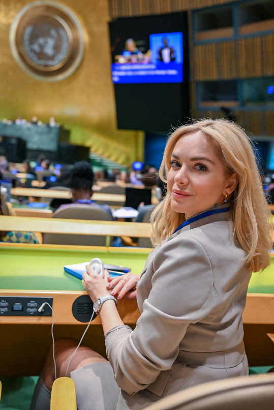 Taťána Kuchařová totiž promluvila v OSN. 