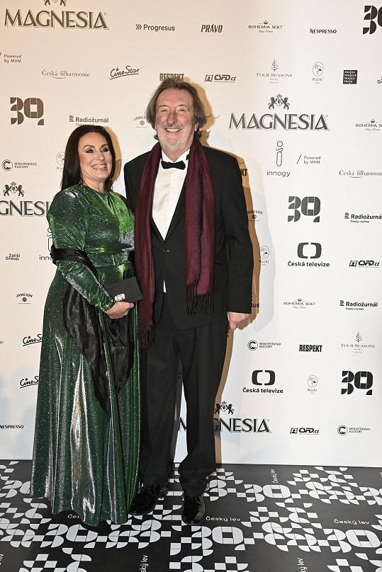 Bolek Polívka s manželkou Marcelou