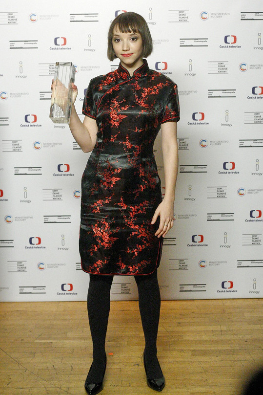 Cenu za svůj film Špína si odnesla v lednu na Cenách české filmové kritiky.