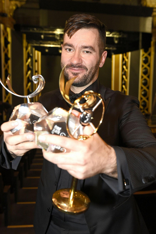 Marek Ztracený získal hned tři ceny.