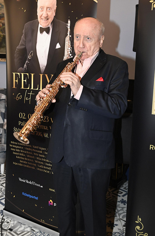 Felix Slováček chystá velký narozeninový koncert k osmdesátinám. 