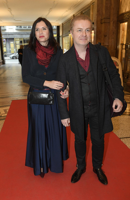 Pavel Šporcl s manželkou Bárou Kodetovou