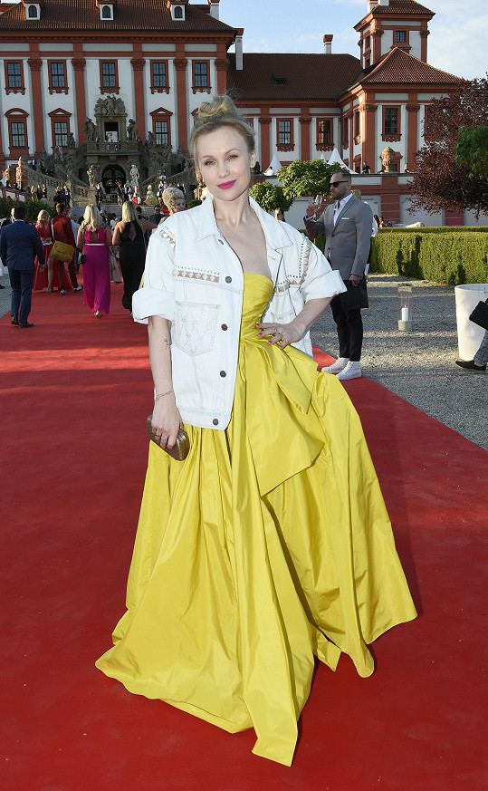 Vlastina Svátková na luxusní party v Trojském zámku zvolila tento outfit.