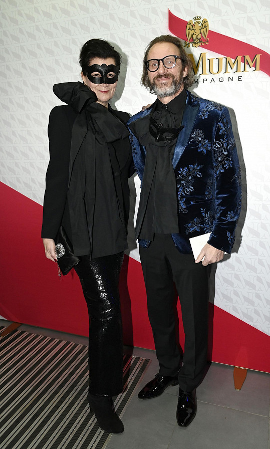 Tatiana Kovaříková s partnerem