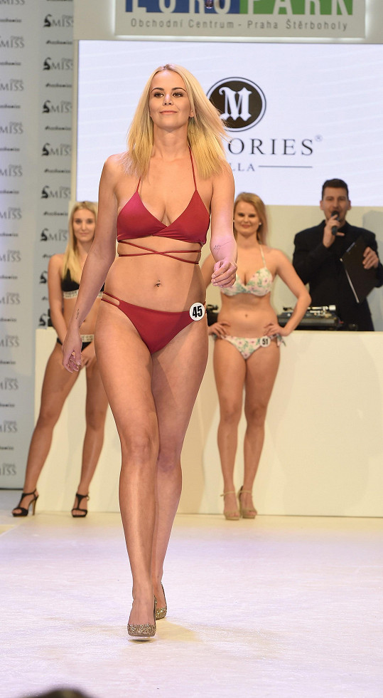 Ta po rozchodu zhubla a přihlásila se do České Miss.