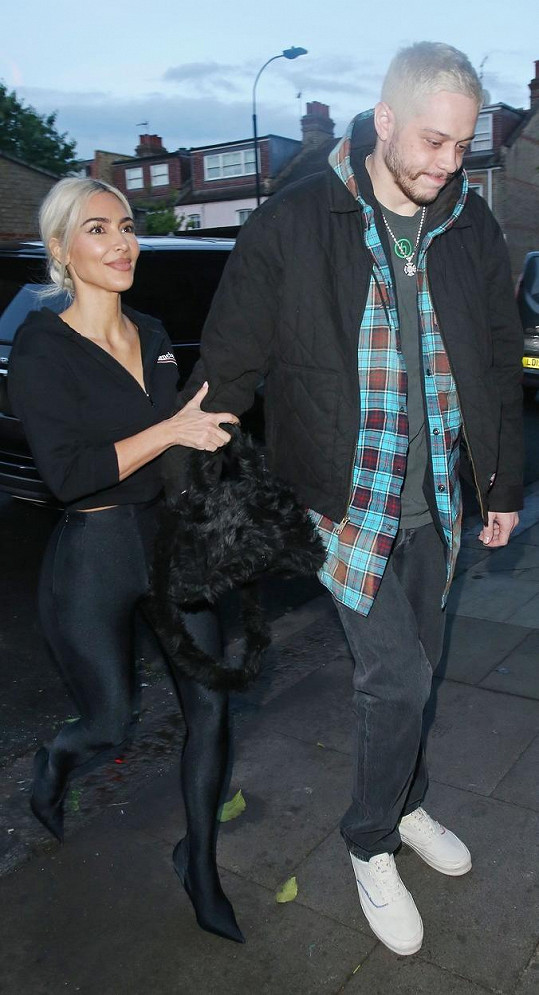 Kim Kardashian s přítelem Petem Davidsonem