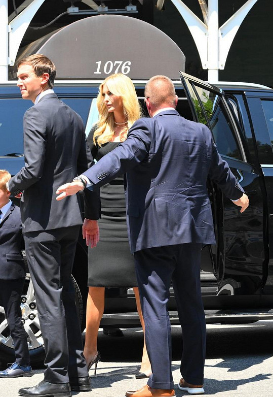 Dcera Trumpové Ivanka s manželem Jaredem Kushnerem