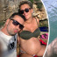 Ani pokročilé těhotenství pro ně není překážkou: Michal Kavalčík si užívá u moře se snoubenkou v 8. měsíci