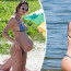 Z pláže rovnou do porodnice? Sexy modelka vystavila v plavkách obří těhotenské bříško
