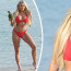 Módní blogerka z reality show se vystavovala na pláži: V červených plavkách vynikla její nová ňadra