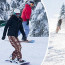 Snowboarďáci v akci: Podívejte se, jak manželé Prachařovi řádili v třeskutých mrazech na sjezdovce