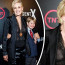 Sharon Stone vyrazila se synem na premiéru v průsvitné halence bez podprsenky, vidět toho bylo dost