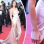 Žhavé zpestření filmového festivalu v Cannes: Krásná modelka na červeném koberci ukázala kalhotky