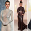 Průsvitné šaty i na Oscarech: Těhotná Rihanna odhalila celé bříško, Lagy Gaga zase pozadí. Kdo ale ukázal daleko víc?