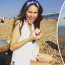 Podívejte se na ty nožky: Muzikálová zpěvačka si vedle studia angličtiny užívá u moře