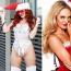 7 celebrit, které pózují v sexy vánočním oblečku. Kýč, půvab i vrchol nestydatého nevkusu