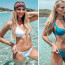 5 plavkových variací sexy Karolíny Mališové: Ve kterém modelu se vám půvabná blondýnka líbí nejvíce?