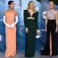 6 nejlépe oblečených hvězd z udílení cen SAG. Jennifer v negližé, Scarlett s hlubokým výstřihem a Reese s rozparkem