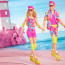 Margot Robbie a Ryan Gosling jako opravdoví Barbie a Ken z filmu. Podoba téměř nulová, shodují se lidé