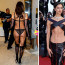 Irina Shayk na festivalu v Cannes vystačí se spodním prádlem nebo páskou přes prsa. Od lidí to ale schytala