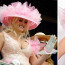 Dcera nejslavnější zlatokopky Anny Nicole Smith (✝39): Dívenka vyrazila na akci v extravagantním klobouku své matky