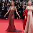 Krása na červeném koberci v Cannes: Topmodelky s výstřihem, vyzývavá Catherine Zeta-Jones i Uma Thurman s fešáckým synem