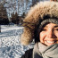Domů se jí vůbec nechce: Takhle rozesmátá a zachumlaná Lucie Vondráčková vítá kanadskou zimu