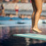 Tenhle skok do vody se moc nevydařil: Dívce nevyšel už nástup na skokanský můstek