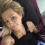 První fotka po plastice prsou: Sandra Parmová se ukázala v podprsence na nemocničním lůžku