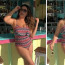 Modelka s přírodními pětkami na dovolené v Karibiku: V plavkách zapózovala u baru a neupravené fotky sdílela