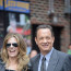 Tom Hanks po delší době ukázal manželku, jíž se po boji s rakovinou opět vrátil úsměv na tvář