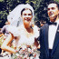 Víc jak 25 let starý snímek: Podívejte se, jak se změnili Martin Dejdar a jeho krásná žena od svatebního dne
