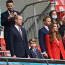 Princ William a vévodkyně Kate vyrazili na fotbalové Euro a vzali s sebou i malého George