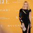 Rozparek až do pasu a sexy průstřih v dekoltu: Kylie Minogue (53) byla ozdobou předávání cen v Miláně