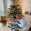 Roztomilé vánoční foto: Markéta Konvičková se pochlubila malou dcerkou u stromečku