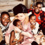 Takhle oslavila svátky královna popu: Madonna zapózovala s adoptovanými dětmi