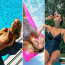7 krásek předvedlo, že plavky v celku mohou být sexy: Takhle to v nich sekne modelce, moderátorce i zpěvačce