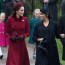 Vévodkyně Meghan a Kate vyvracely zvěsti o vzájemné nevraživosti: Přesvědčí vás jejich gesta?