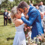 Maličká moderátorka se pochlubila svatebními snímky: Byl to úžasný den prolitý slzami a smíchem, říká