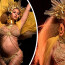 Beyoncé oslnila na cenách Grammy: Celá ve zlatě odhalila nejen bříško, v němž ukrývá dvojčátka
