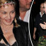 Vysmátá a vyprsená Madonna na usmiřovačce se synem: Tenhle výstřih si vzala na jejich večeři