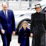 Vrcholně elegantní Kate: V šatech s puntíky zdůraznila úzký pas, princ George byl kopií otce Williama