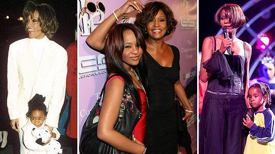 Whitney Houston i její dcera Bobbi Kristina měly nešťastný osud.