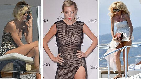 Některé modelky pojaly pobyt v Cannes velmi uvolněně.