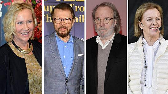 Členové legendární kapely ABBA se na veřejnosti společně neukazují.