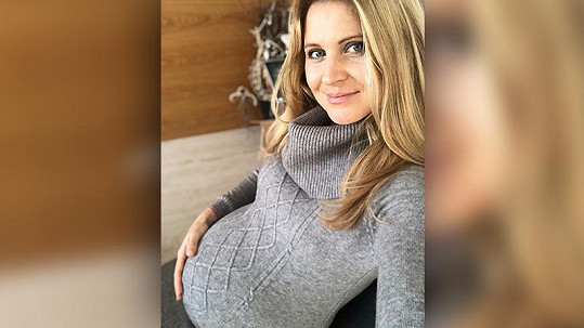 Lucie Šafářová se stane brzy maminkou.