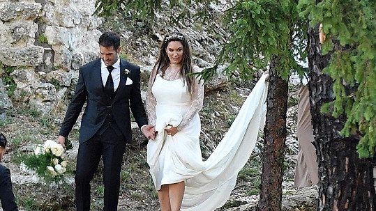 Svatba Kelly Brook a Jeremyho Parisiho se konala v ženichově rodné Itálii. 