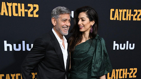 George Clooney s manželkou Amal